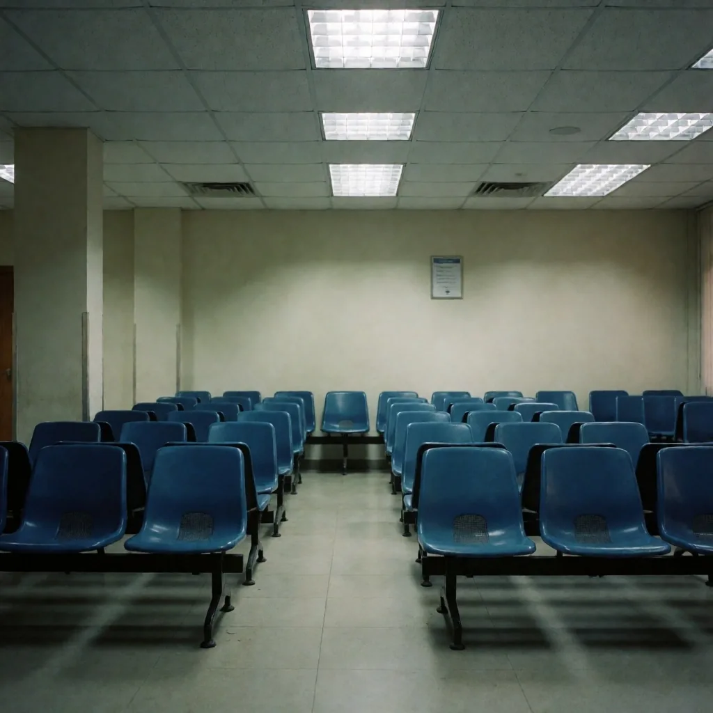 Sala de espera de oficinas gubernamentales