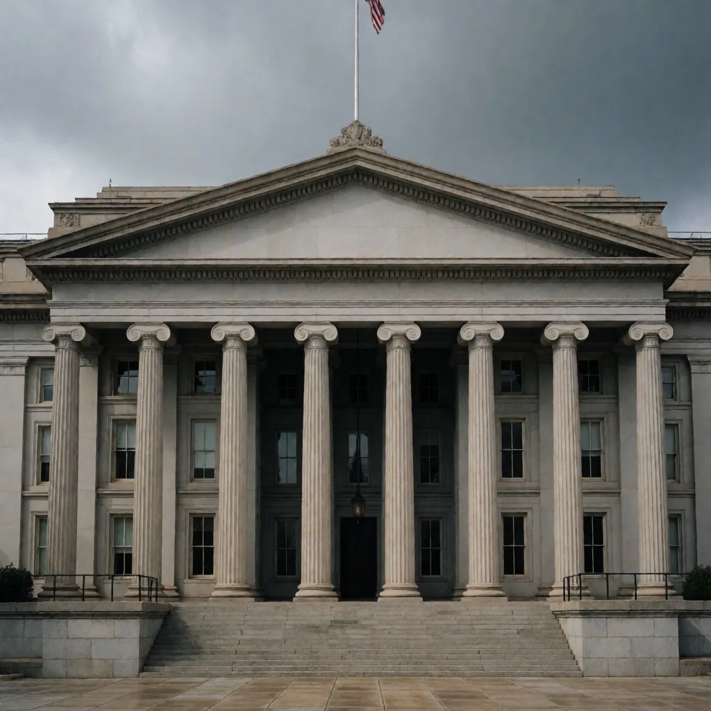 Edificio del Departamento del Tesoro en Washington